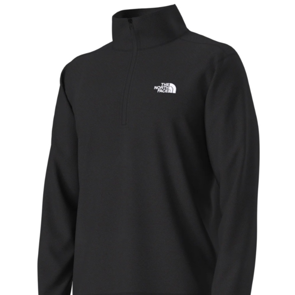 The North Face Black 1/4-Zip Fleece XL